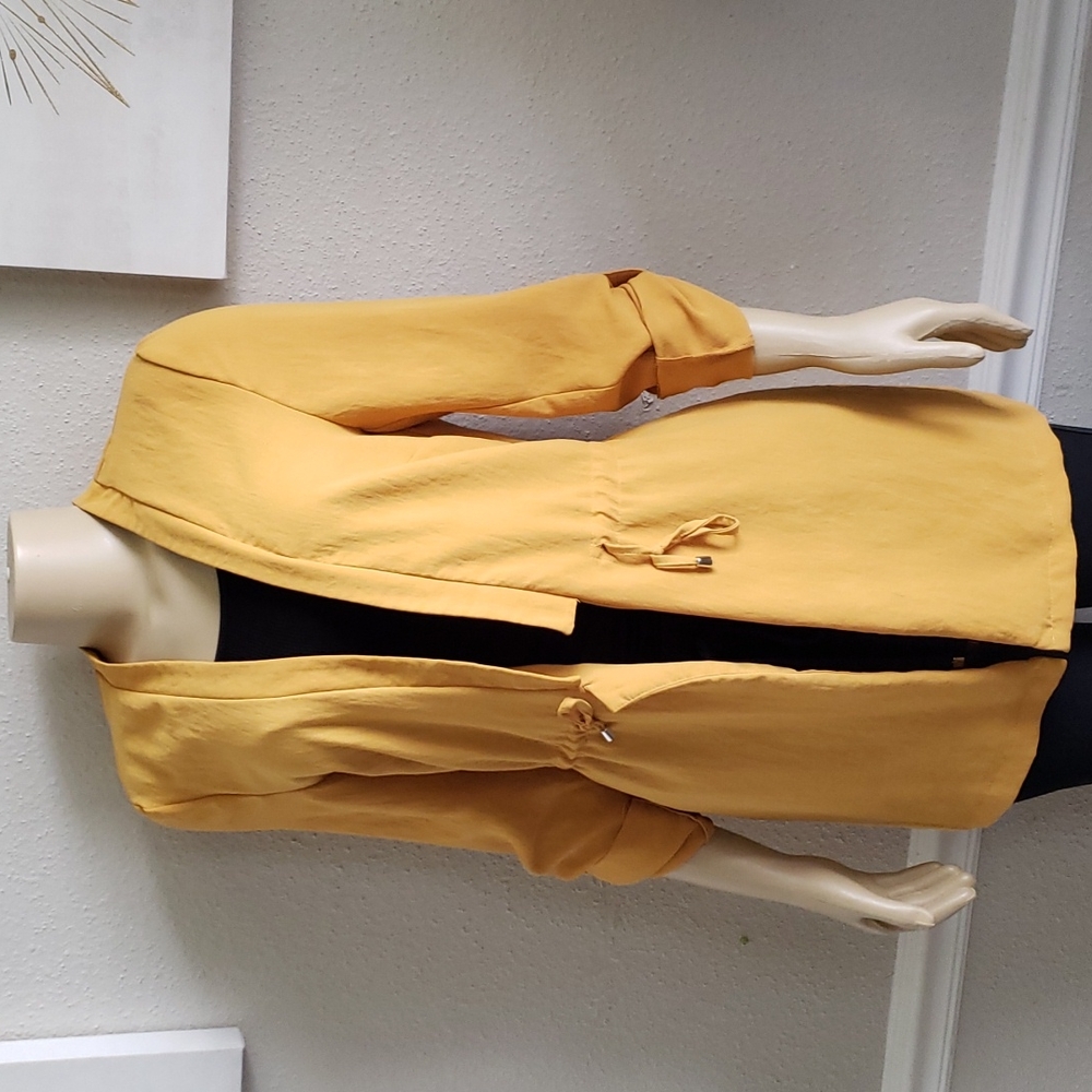 Dudes Yellow Long Blazer Size L - Picture 2 of 6